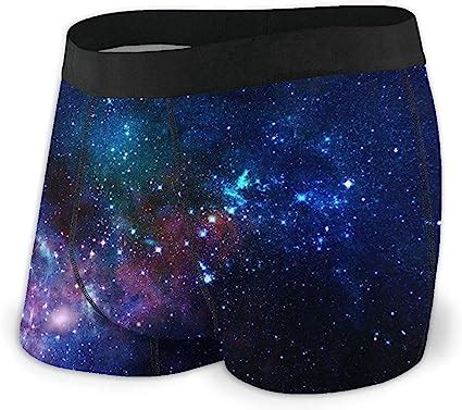Xlpdz Outer Space Galaxy Stary Men S Boxer Brief Underwear With Flex