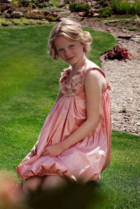 This Bubble Skirt Taffeta Dress Is A Lovely Accent To A Spring Wedding Papiliokids Flowergirl