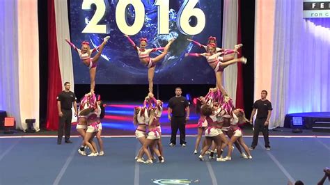 Cheer Savannah Lady Lace 2016 Senior Small All Girl Finals Youtube