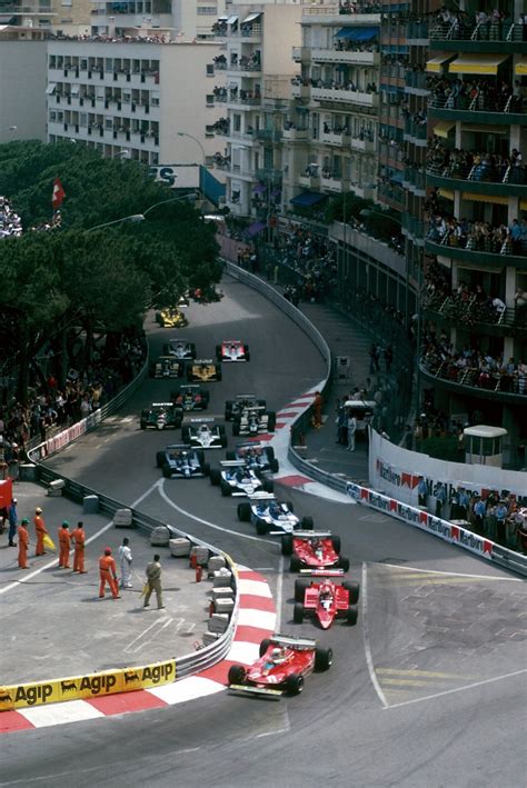 From wikimedia commons, the free media repository. 1979 #Monaco Grand Prix Start #F1 - The Last Flag