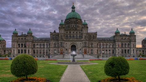 British Columbia Parliament Palace In Canada Hd Travel Wallpapers Hd