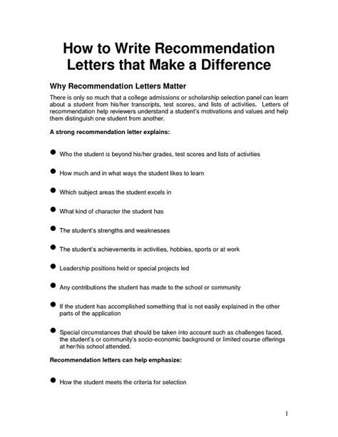 Valid How To Write A Recommendation Letter For A Job You Can Dow