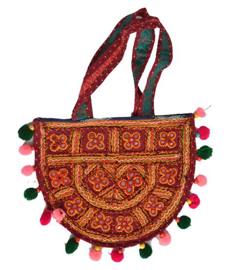 Kutch Craft Handicraft Multi Cotton Shoulder Bag Buy Kutch Craft