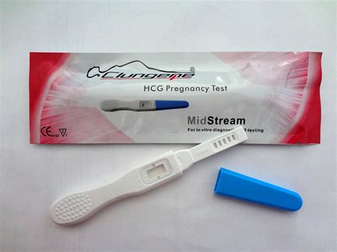 One Step Hcg Pregnancy Rapid Test Kit Midstream China Hcg Pregnanct Test Strip And Early