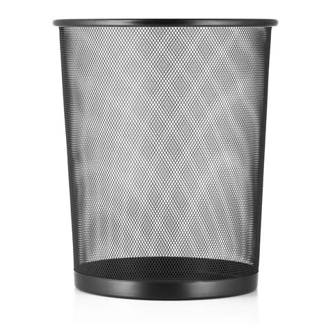 Halter Large Mesh Metal Wastebasket 14 Tall 18 Quart 45 Gallon