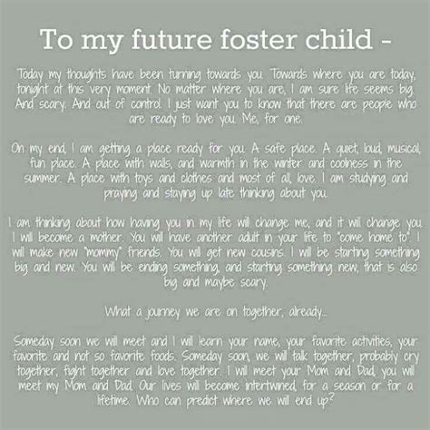 Foster Child Poem Fostering Children Foster Parent Quotes Foster