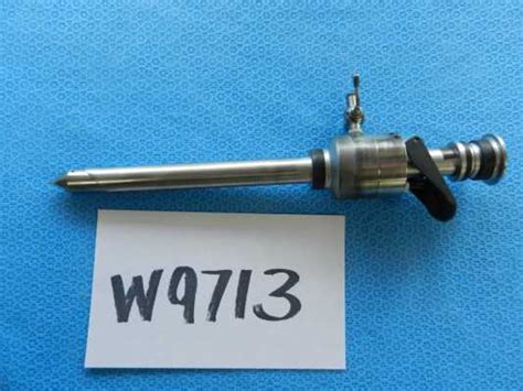 Karl Storz Surgical Cannula 30107h2 Valve Assembly 30107m1 And Trocar