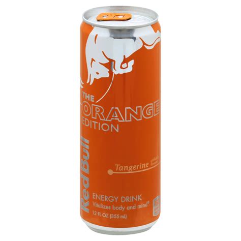 Red Bull The Orange Edition Tangerine Energy Drink Shop Sports