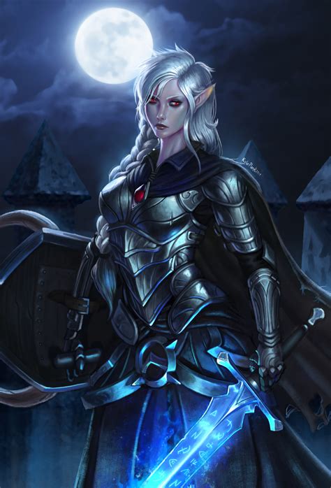 Drow D D Character Dump Album On Imgur Fantasy Female Warrior Fantasy Art Women Elves Fantasy