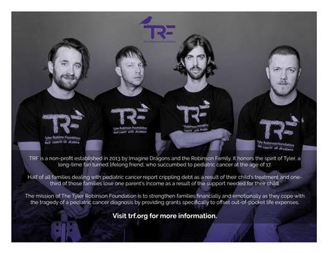 Brandless Imagine Dragons And The Tyler Robinson Foundation Team Up