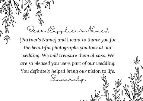 Wedding Thank You Card Wording Samples And Etiquettes Do And Dont