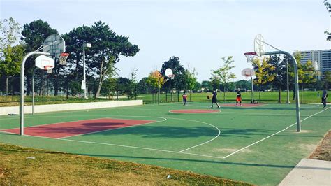 Toronto Things Outdoor Basketball Court By Parkway Forest Community