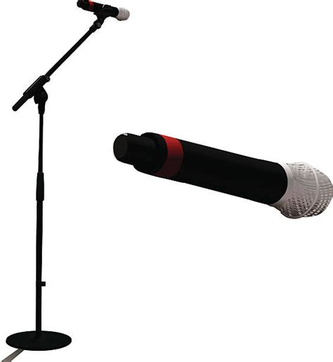 Best Mic Stand Illustrations Royalty Free Vector Graphics And Clip Art