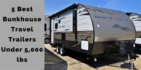 Prowler · torque · north trail 5 Best Bunkhouse Travel Trailers Under 5,000 lbs ...