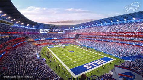 The Buffalo Bills Unveiled First Look Renderings Of Their New Stadium