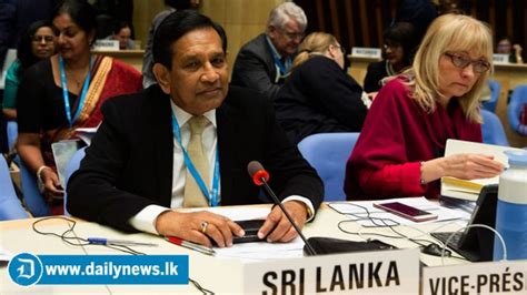 Health Minister Dr Rajitha Senaratne During The Who Meeting Daily News