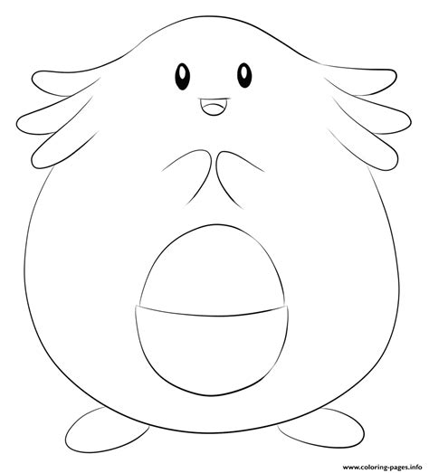 113 Chansey Pokemon Coloring Pages Printable