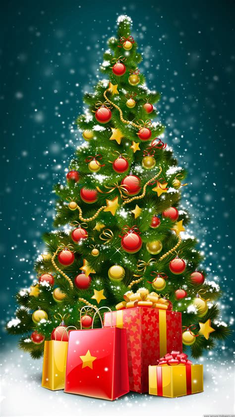 Christmas Tree Lock Screen 1080x1920 Samsung Galaxy Note 3 Wallpaper Hd