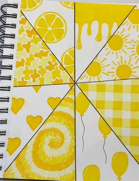 Aesthetic Yellow Drawing Idées De Dessin Créatif Illustrations De