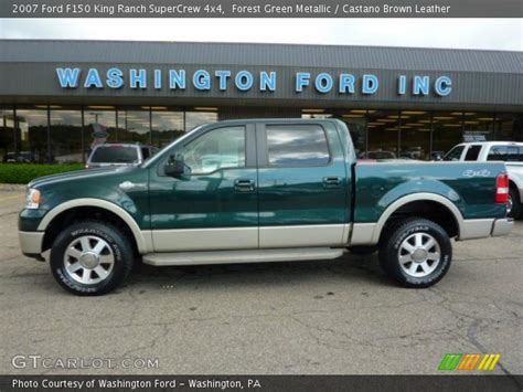 Forest Green Metallic 2007 Ford F150 King Ranch Supercrew 4x4