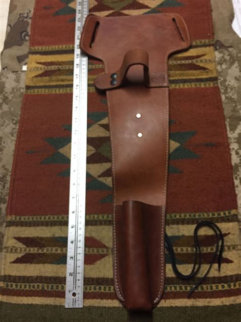 Rossi Ranch Hand Mares Leg Leather Belt Holster Ebay