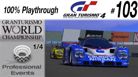 Gran Turismo 4 103 Gt World Championship 14 Youtube