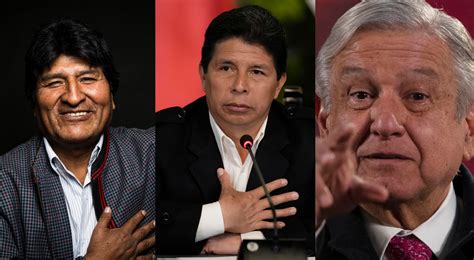 Evo Morales Destacó Que Amlo Le Haya Dado Asilo Político A La Familia De Pedro Castillo En