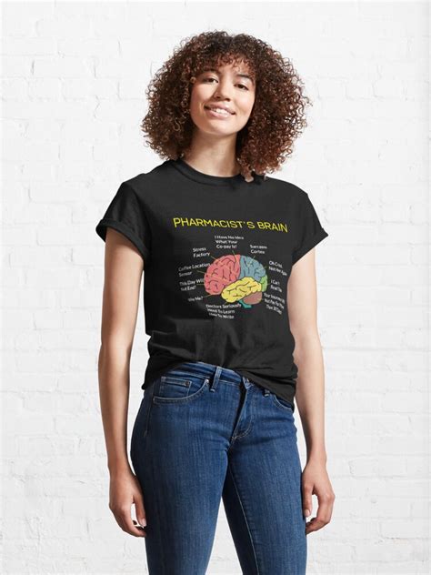 Pharmacists Brain Funny Pharmacist Pharmacy Tech T Shirt T Shirt By