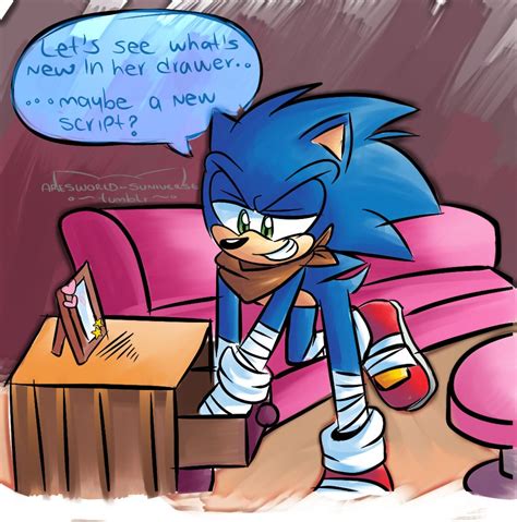 Boom Sonamy Comic Tumblr Sonic Fan Characters Sonic Sonic And Shadow