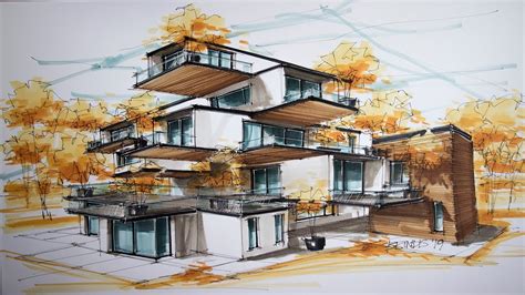 Architecture Sketch House 10 Youtube