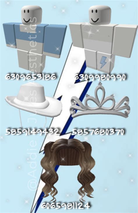 Blue Bolt Fit Id Code In 2021 Coding Bloxburg Decal Codes Roblox