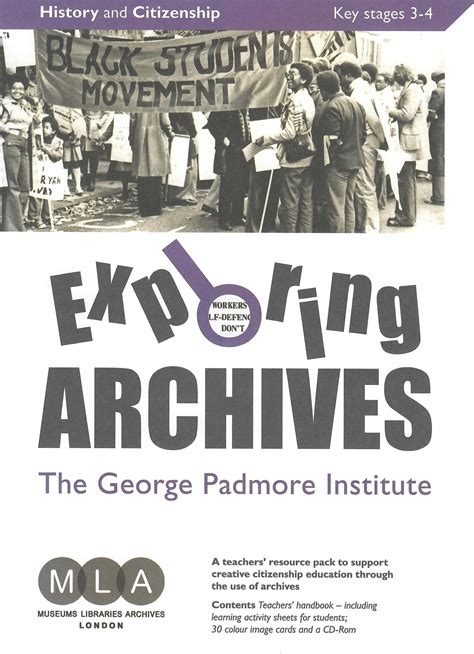 George Padmore Institute Teachers Resource Pack On History And