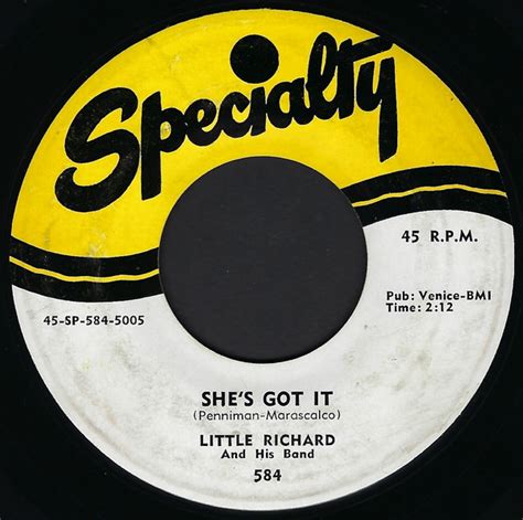 Little Richard And His Band Shes Got It Heeby Jeebies Releases