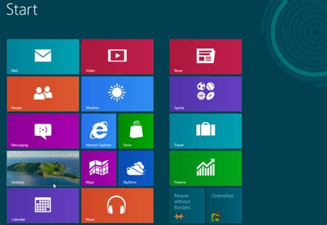 Whats New In Windows 8 Desktop Start Search And Start Screen Review