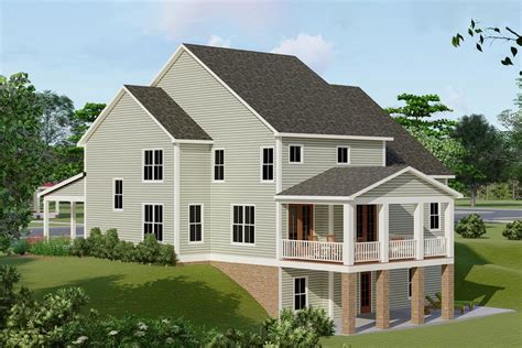Exclusive Modern Farmhouse Plan With Optional Finished Basement