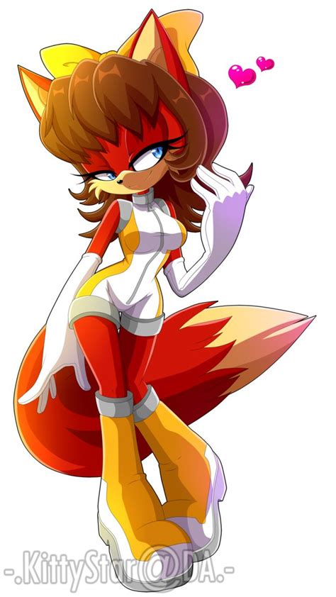 Fiona Fox By Xx Kitty Star Xx On Deviantart Furry Art Sonic Fan