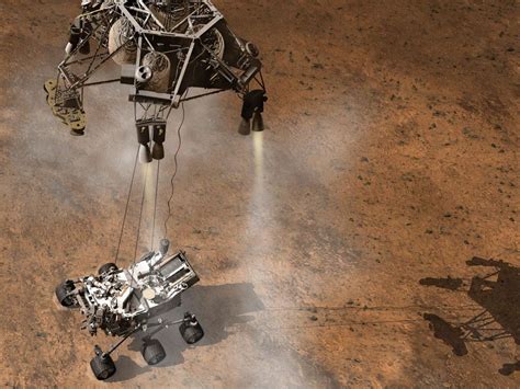 Nasa's perseverance rover is expected to land on mars' jezero crater tomorrow february 18th and the space agency is inviting everyone to watch it, very much in line with our pandemic reality. Mars Rover Landing: Risky Sky Crane Actually 'Least Crazy ...