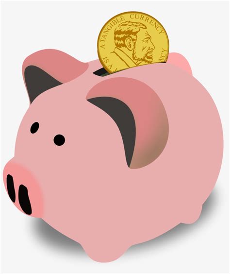 Piggy Bank Png Library Clip Art Piggy Bank Transparent Png