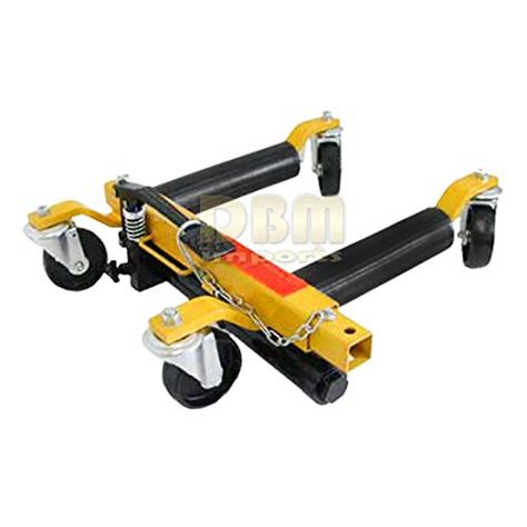 1500lb Hydraulic Positioning Car Wheel Dolly Jack Lift Hoists Moving