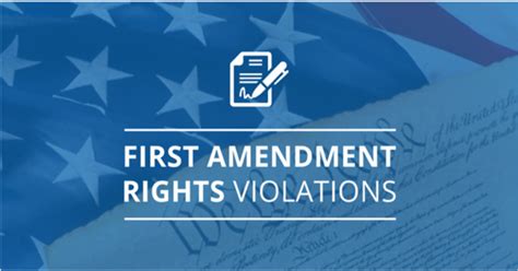 First Amendment Right Violations Baldani Law Group