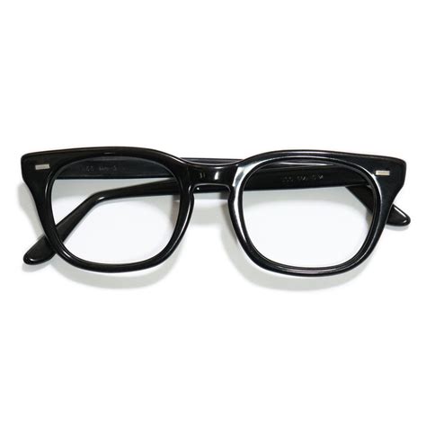 vintage 1970 s uss military official g i glasses black 50 22 ｜ ミリタリー眼鏡 american classics