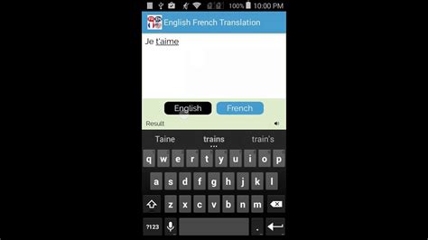 English french translatorfrench english translatortext to speech. French English Translator - YouTube
