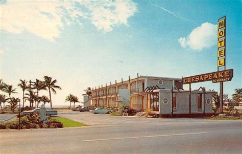Islamorada Florida Chesapeake Motel Vintage Postcard Aa20334 Mary L
