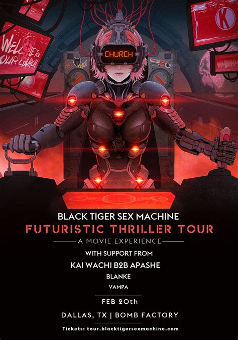 Black Tiger Sex Machine Kai Wachi Apashe Blanke Vampa At Bomb Factory