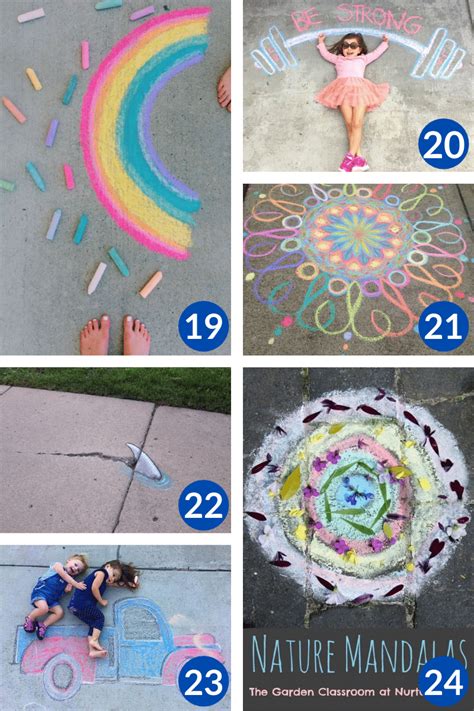 50 Popular Summer Sidewalk Chalk Art Ideas You Need To Make With The