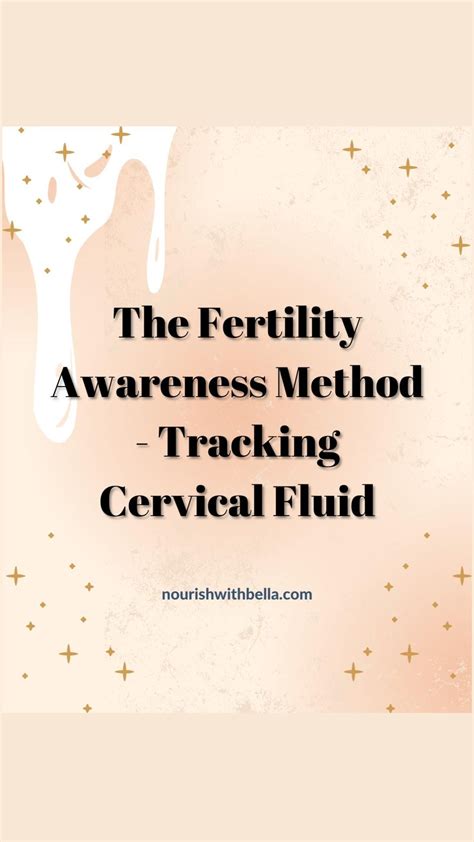 Tracking Cervical Fluid Cervical Mucus A Natural Form Of Birth Control