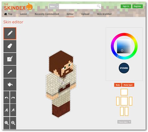 Minecraft Skin Editor Chip How You Can Give Your Character A Custom