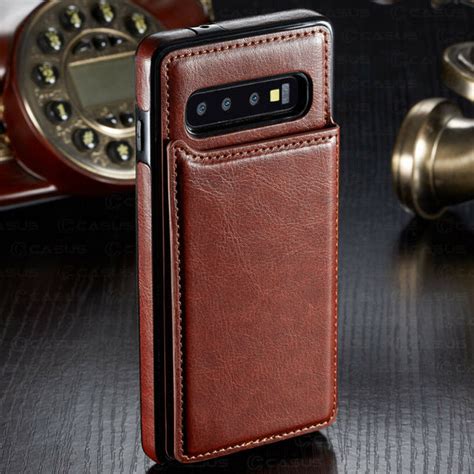 Luxury Shockproof Leather Wallet Magnet Flip Case For Samsung Note 10