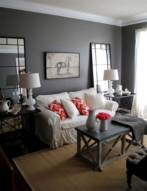 Color Ideas For Living Room Gray Walls Paint Interior Design Ideas