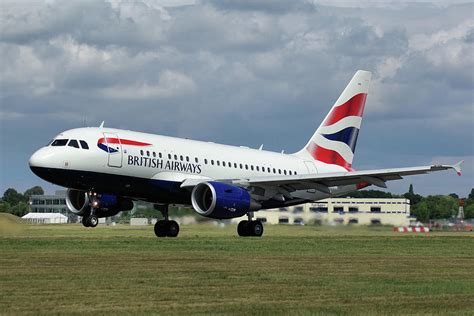 British Airways A318 112 G Eunb Photograph By Tim Beach